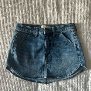 Abercrombie Denim Mini Skirt